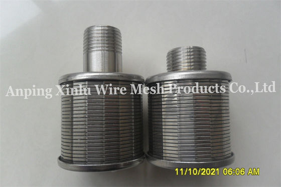 Ugello NPT3/4» Johnson Wire Filter Nozzle For dello stariner dell'acqua un filtro a carbone attivo