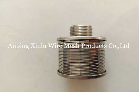 Ugello di acciaio inossidabile Johnson Wedge Wire Water Screen per il filtro a sabbia