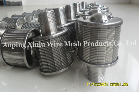 53mm M24 Johnson Wire Strainer Nozzle For un filtro a carbone attivo