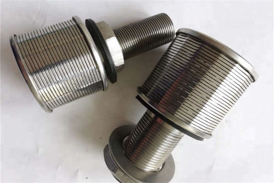 Singolo tasso 1 Ton Water Filter Nozzle di JOhnson Wire Screen Nozzle Flow della metropolitana