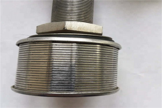 Singolo tasso 1 Ton Water Filter Nozzle di JOhnson Wire Screen Nozzle Flow della metropolitana