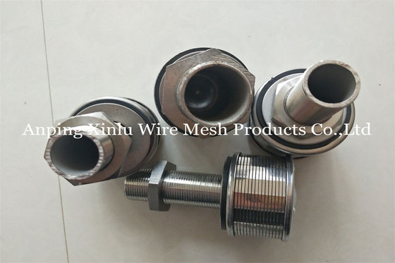 Singolo tasso 1 Ton Water Filter Nozzle di JOhnson Wire Screen Nozzle Flow della metropolitana