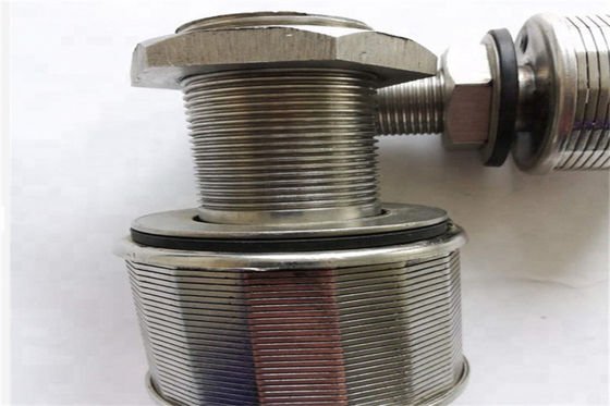 Singolo tasso 1 Ton Water Filter Nozzle di JOhnson Wire Screen Nozzle Flow della metropolitana