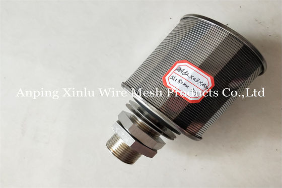 Grande ugello capo Johnson Wire Strainer Nozzle del filtro dal doppio ugello capo dello schermo