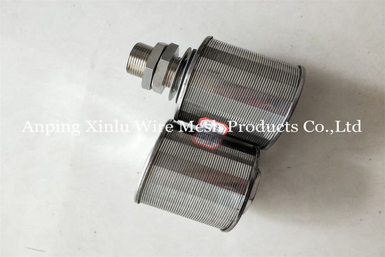 Grande ugello capo Johnson Wire Strainer Nozzle del filtro dal doppio ugello capo dello schermo