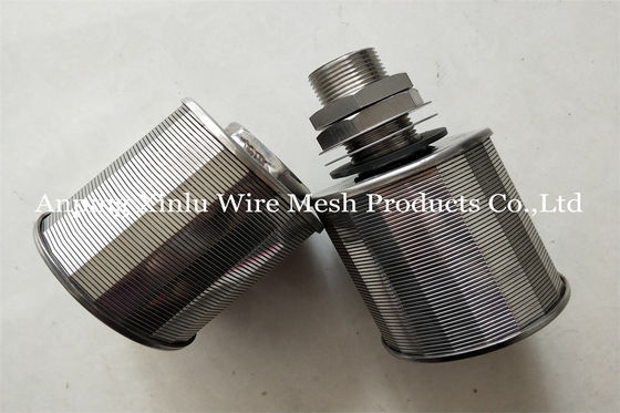Grande ugello capo Johnson Wire Strainer Nozzle del filtro dal doppio ugello capo dello schermo