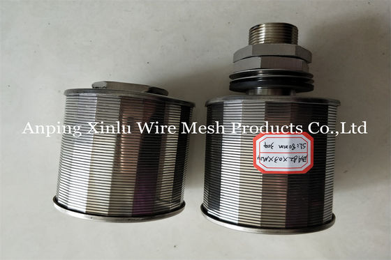 Grande ugello capo Johnson Wire Strainer Nozzle del filtro dal doppio ugello capo dello schermo