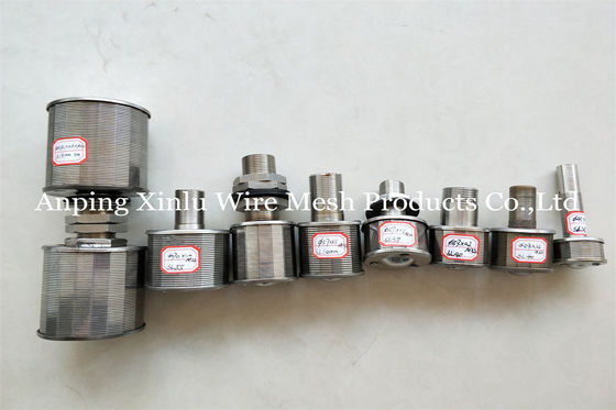 Ugello del filtro dal cavo del cuneo 904L di acciaio inossidabile per il trattamento delle acque