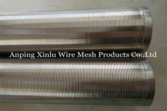 Schermo cilindrico d'acciaio dell'elemento di filtro da Johnson Type Wedge Wire Stainless