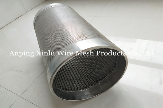 12&quot; applicazione del pozzo d'acqua di acciaio inossidabile Johnson Wire Filter Screen For
