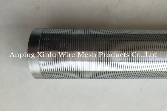 filtro dalla pompa del tubo dello schermo di 75mm Johnson Vee Wire Wrapped Continuous Slotted
