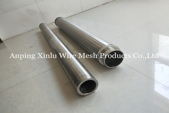 Metropolitana del filtro per pozzi dell'acqua del tubo di Johnson Vee Wire Continuous Slotted Casing del filtro 95 dal motore