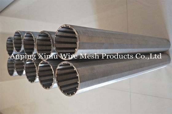 Metropolitana del filtro per pozzi dell'acqua del tubo di Johnson Vee Wire Continuous Slotted Casing del filtro 95 dal motore