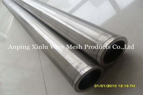 Metropolitana del filtro per pozzi dell'acqua del tubo di Johnson Vee Wire Continuous Slotted Casing del filtro 95 dal motore