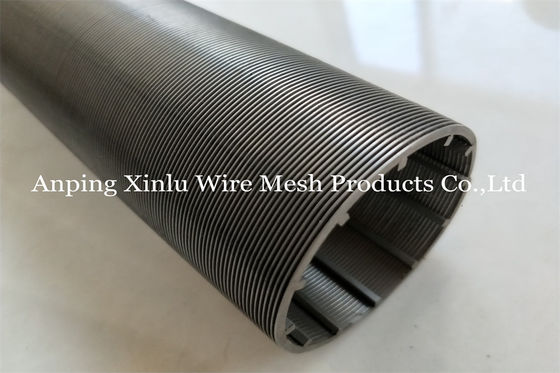 Elemento di filtro duplex da Johnson Wedge Wire Continuous Slotted dell'acciaio 2507