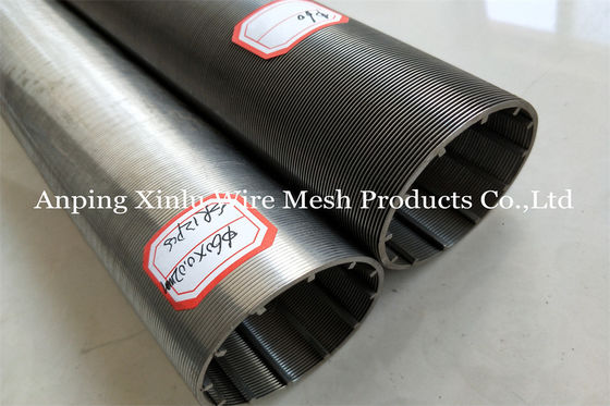 Elemento di filtro duplex da Johnson Wedge Wire Continuous Slotted dell'acciaio 2507