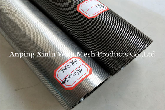 Elemento di filtro duplex da Johnson Wedge Wire Continuous Slotted dell'acciaio 2507