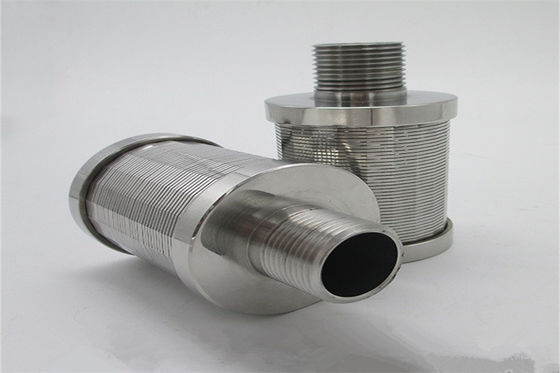 Vaglio filtrante continuo dell'acqua dell'ugello FOTI del filtro a sabbia dalla scanalatura di Hastelloy 0.25mm