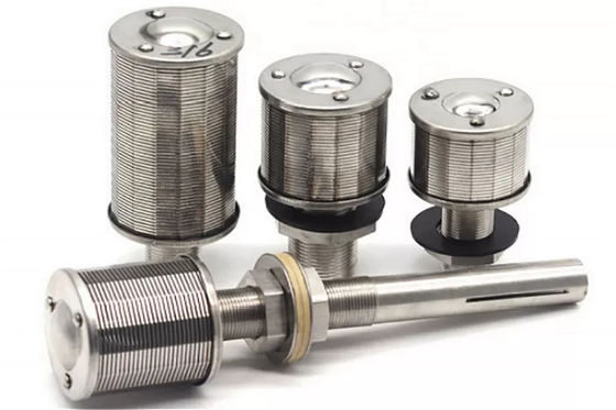 Vaglio filtrante continuo dell'acqua dell'ugello FOTI del filtro a sabbia dalla scanalatura di Hastelloy 0.25mm