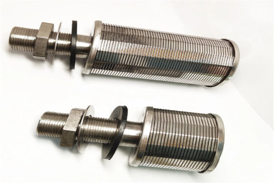 Vaglio filtrante continuo dell'acqua dell'ugello FOTI del filtro a sabbia dalla scanalatura di Hastelloy 0.25mm