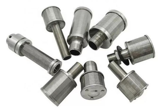 Vaglio filtrante continuo dell'acqua dell'ugello FOTI del filtro a sabbia dalla scanalatura di Hastelloy 0.25mm