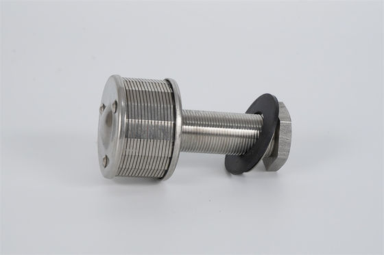 Diametro del filo 57mm del Npt dell'ugello di conservazione di media del cavo del cuneo 316L di acciaio inossidabile