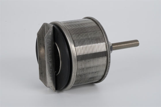 doppio ugello di doppio fondo del filtro da flusso ss Johnson Screen Nozzle Wedge Wire di 82mm