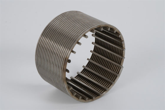 doppio ugello di doppio fondo del filtro da flusso ss Johnson Screen Nozzle Wedge Wire di 82mm