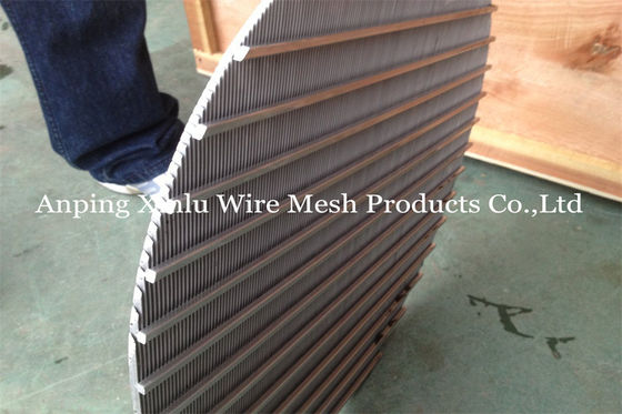 Pannello del diametro 500mm Johnson Wedge Wire Screen Flat per il filtraggio e l'essiccazione dei cereali