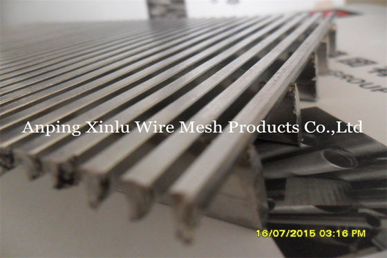 Pannello del diametro 500mm Johnson Wedge Wire Screen Flat per il filtraggio e l'essiccazione dei cereali