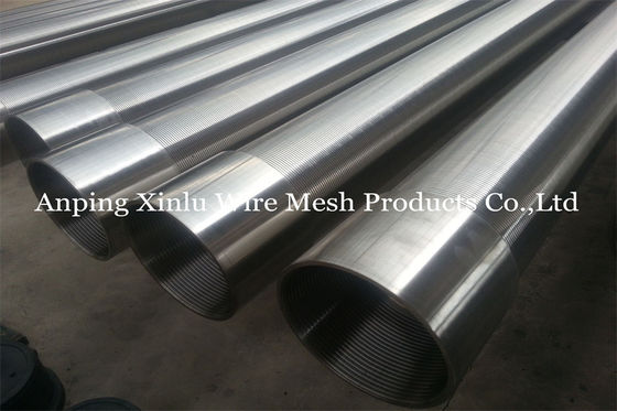 8-5/8&quot; 50bar in acciaio inossidabile 304/316 filo a cuneo tubo di schermo per pozzi d'acqua per l'approvvigionamento idrico