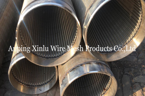 Anello della saldatura del punto di Johnson Wedge Wire Screen Pipe