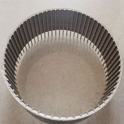 scanalatura continua Vee Wire Wrapped Screen Pipe di 3.2x6mm per trivellazione profonda