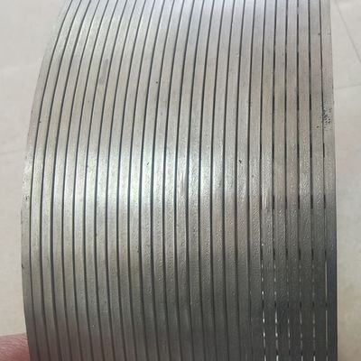 scanalatura continua Vee Wire Wrapped Screen Pipe di 3.2x6mm per trivellazione profonda