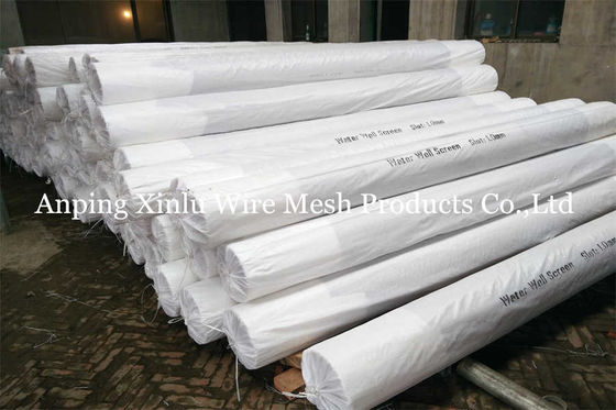 Il controllo della sabbia di acciaio inossidabile 304 scherma la lunghezza di Johnson Wire Wrapping 2900mm