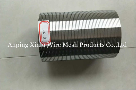 6-5/8» controllo continuo della sabbia di Vee Wire Screen Polishing For del pozzo d'acqua della scanalatura