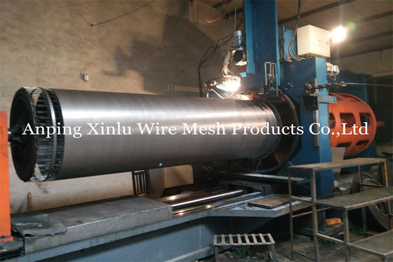 Tamburo rotatorio Johnson Type Wedge Wire OD920mm dello schermo di acciaio inossidabile
