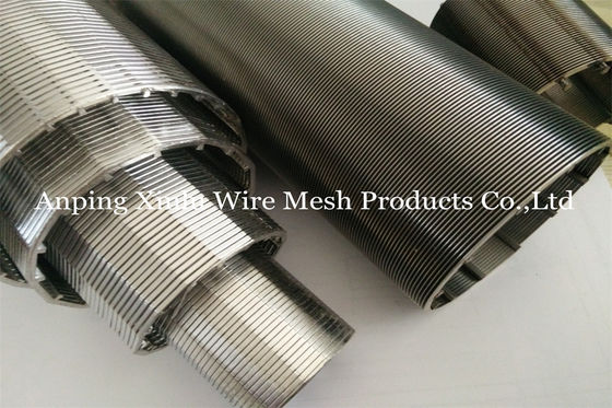 Cavo Johnson Screen Pipe Diameter del cuneo di trattamento delle acque reflue 16&quot;